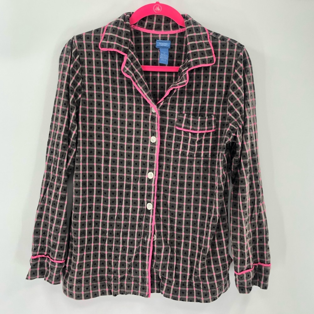Simply Vera Vera Wang Womens Pajama Shirt size Medium